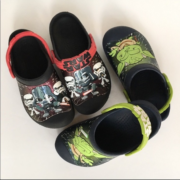 star wars crocs size 13